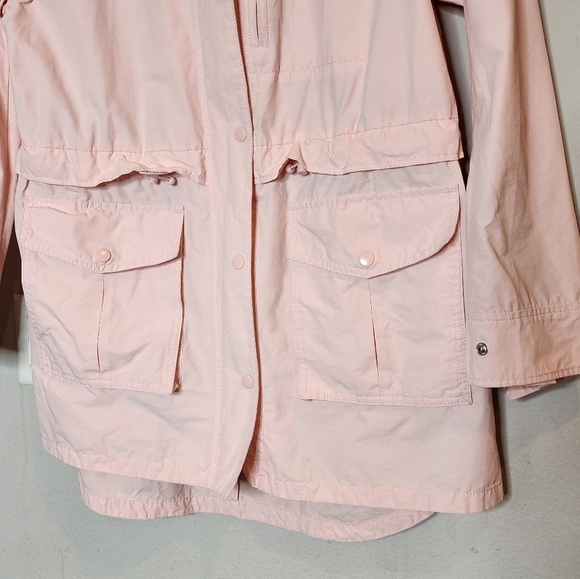 J. Crew Light Pink perfect lightweight jacket.  Women's size XS - Picture 7 of 16